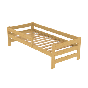 Dětská postel Kouba 160 x 80 cm - Přírodní masiv + rošt zdarma