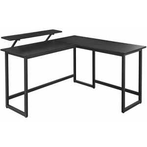 Rongomic Rohový psací stůl Vasagle Corner černý