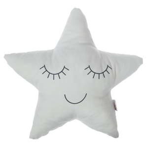 Světle šedý dětský polštářek s příměsí bavlny Mike & Co. NEW YORK Pillow Toy Star