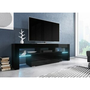 Cama TV stolek TORO 138 Barva: černá