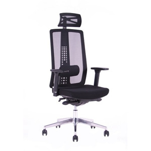 Kancelářská ergonomická židle Sego SPIRIT — černá