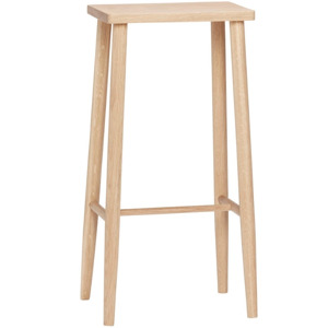 Dubová barová židle Hübsch Ilayda 72 cm