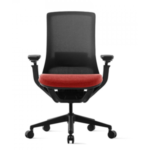 Kancelářská ergonomická židle ROLY BLACK - síťovina