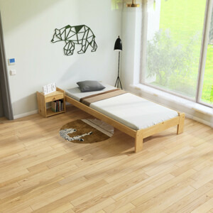 Maxi Postel z masivu Adam 90 x 200 cm - barva Borovice + matrace Relax ROŠT ZDARMA