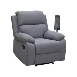 Idea Masážní křeslo POHODA šedé